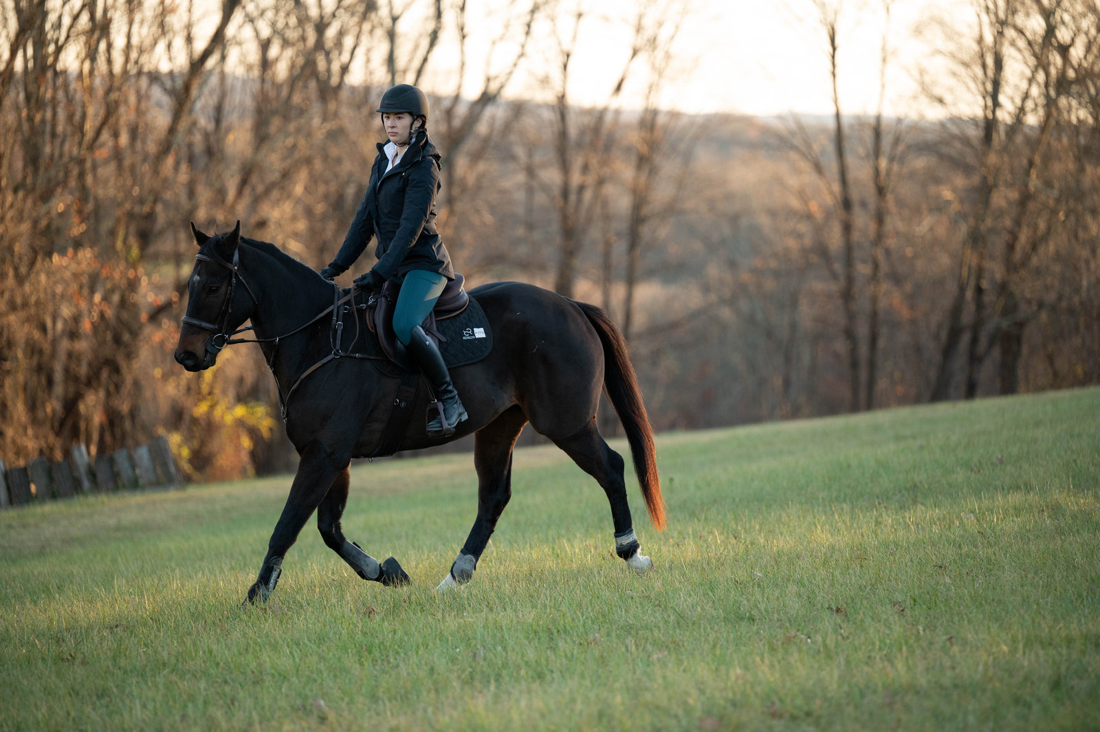 Winter Insulated Riding Jacket 2.0 - Caviar